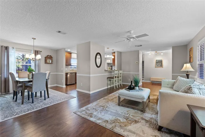 Spacious and open layout