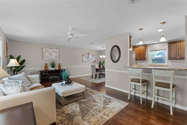 Living/Dining Room Combo on Main level