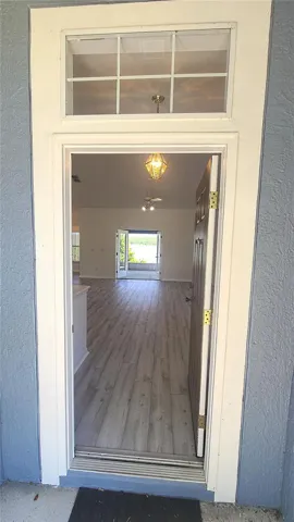 VIEW FROM FRONT DOOR