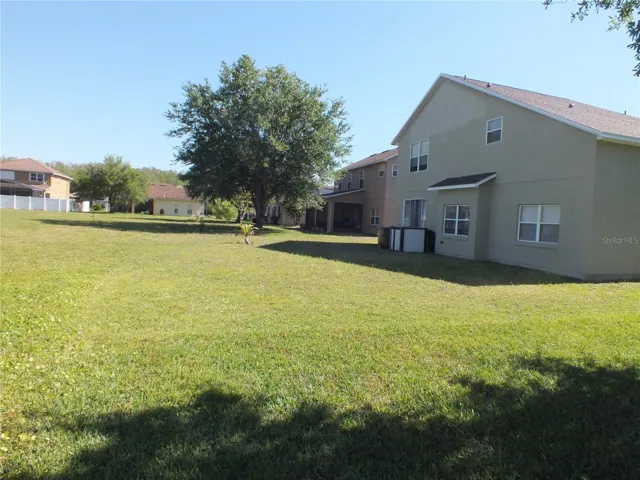 Backyard view