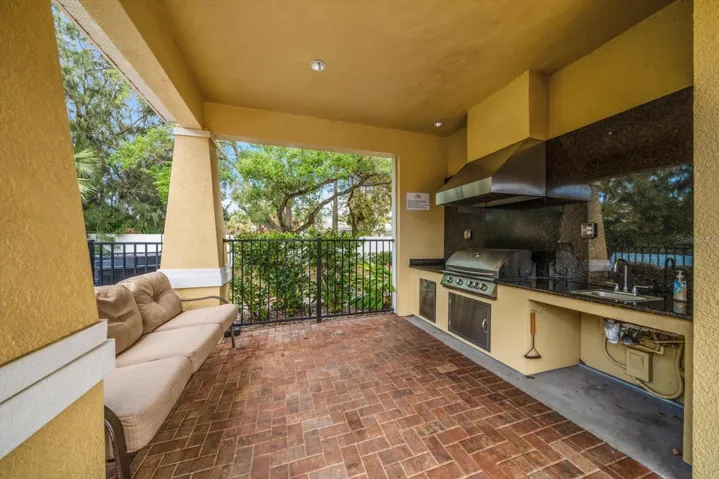 Community outdoor kitchen