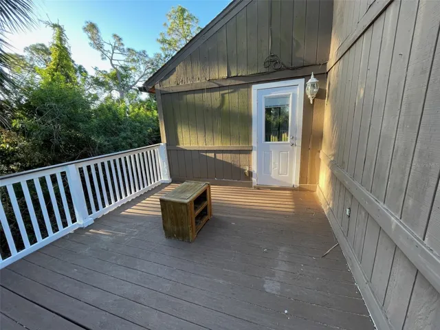 back deck off living room