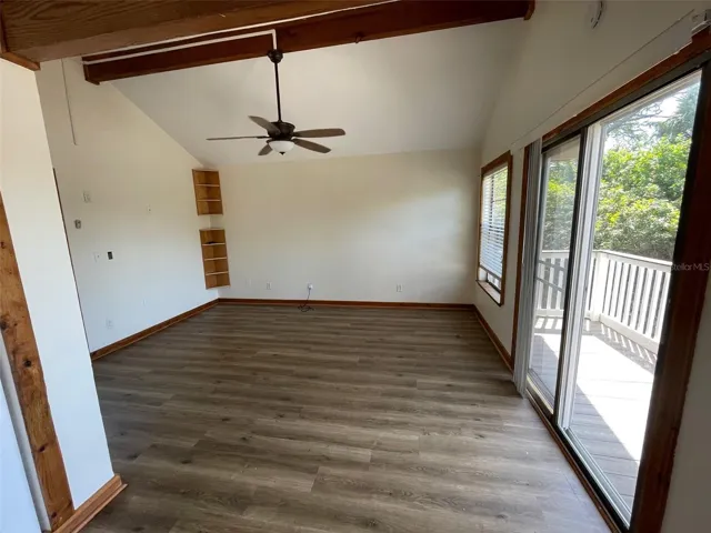 Large Living room with sliders out to 36' balcony