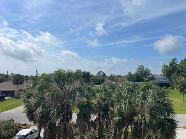 View from 2nd level 12 feet long balcony