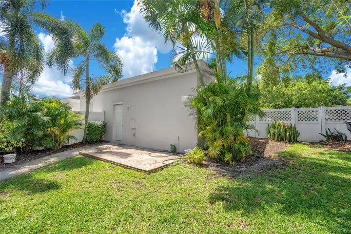 Detached Garage From Backyard