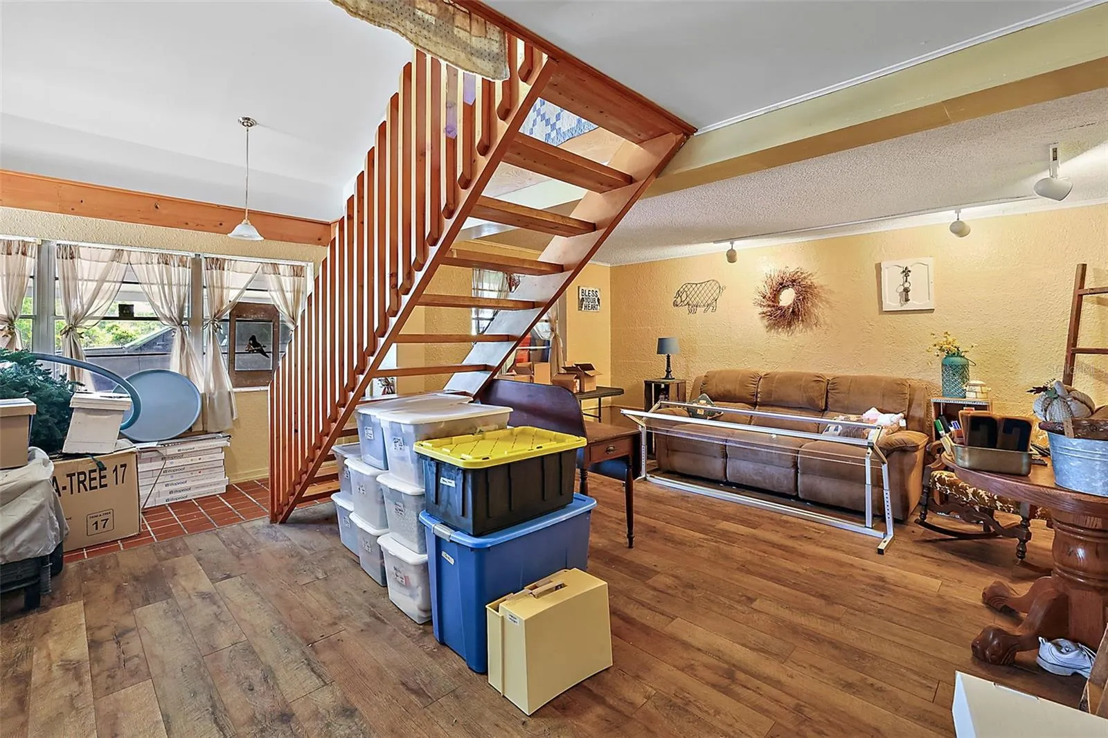 stairs to second floor of  2nd apartment