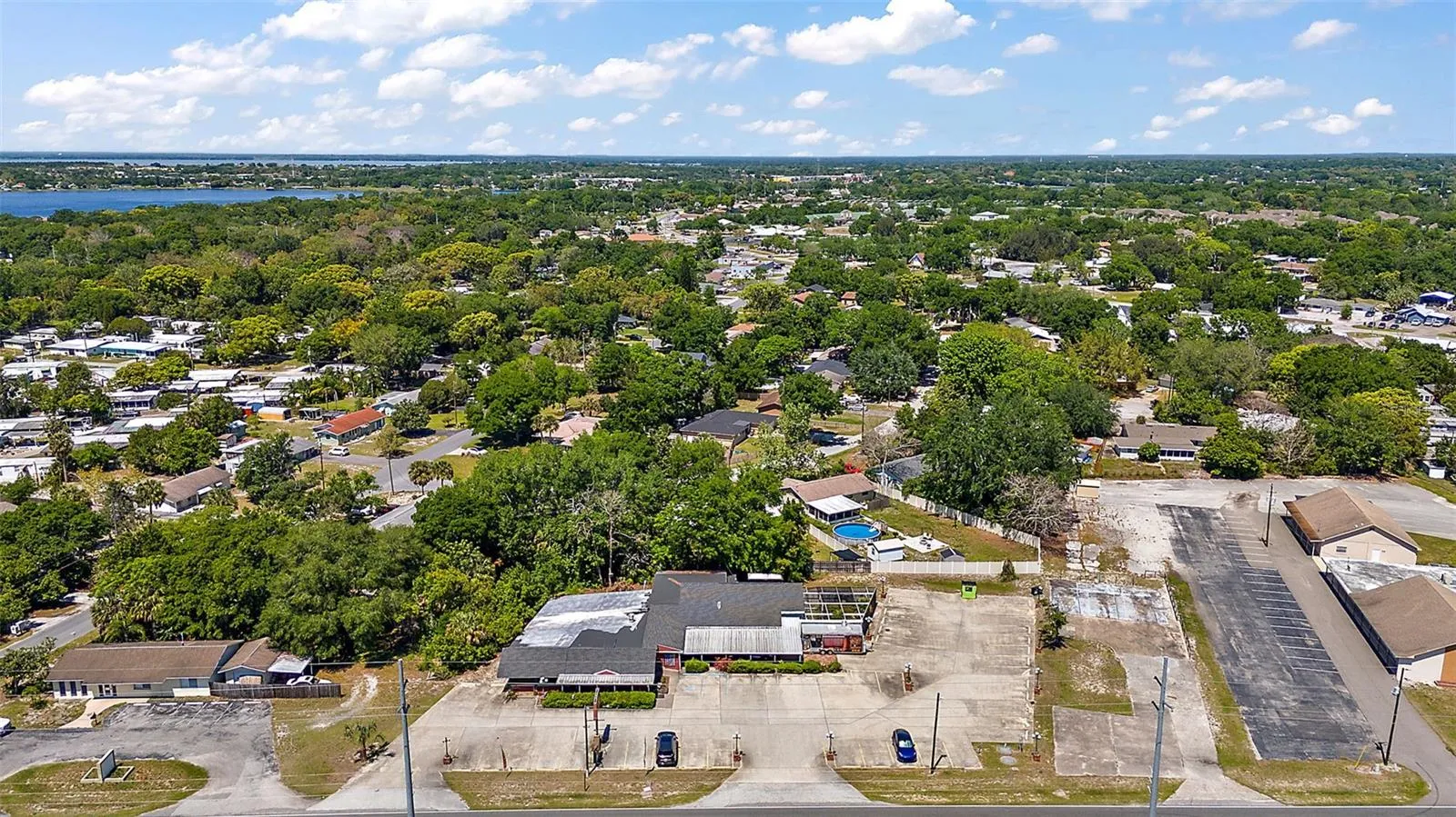 drone looking north