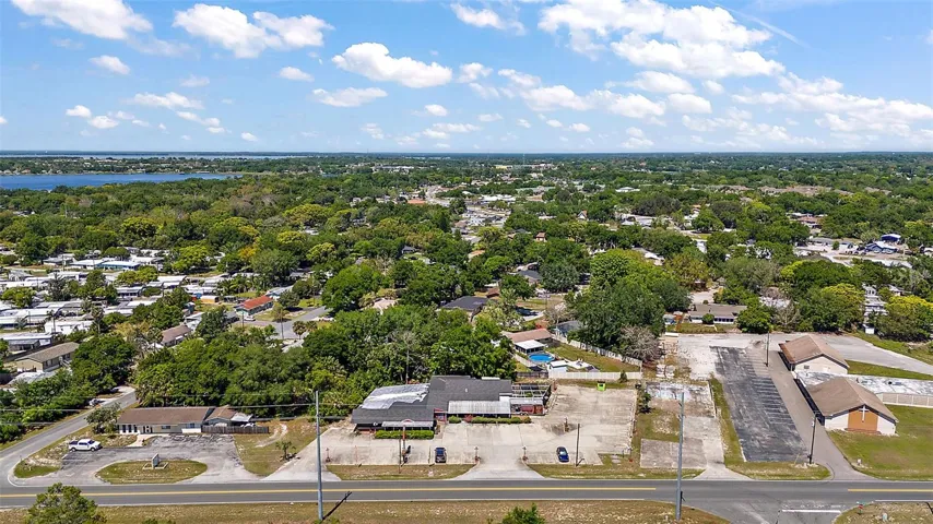 drone looking north