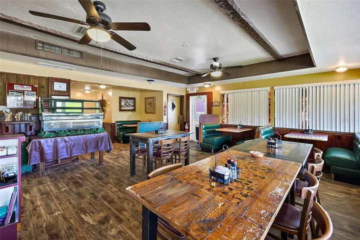 Front dining area