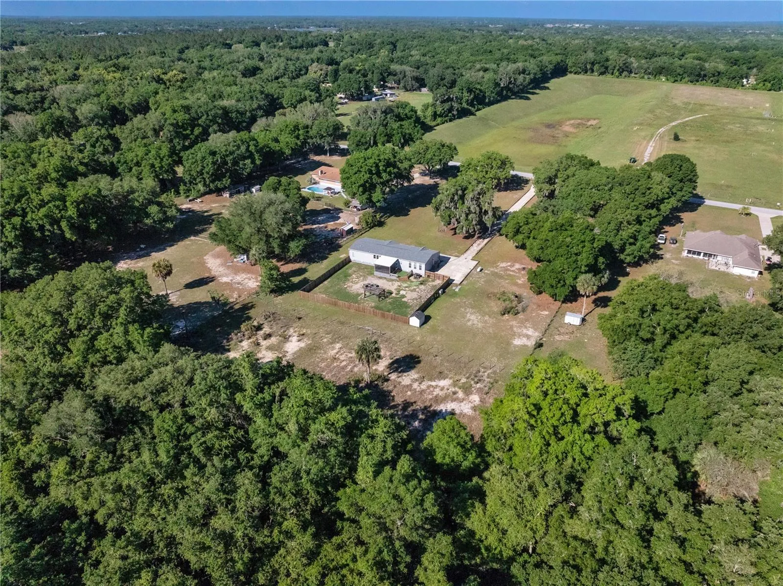 Rear Aerial View