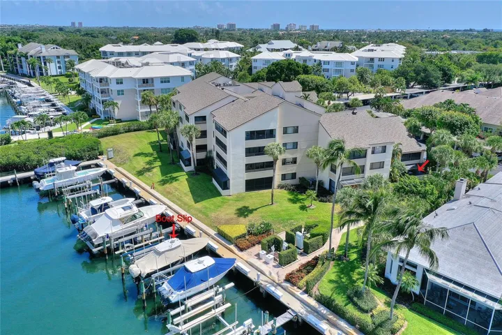 Boat dock and condo