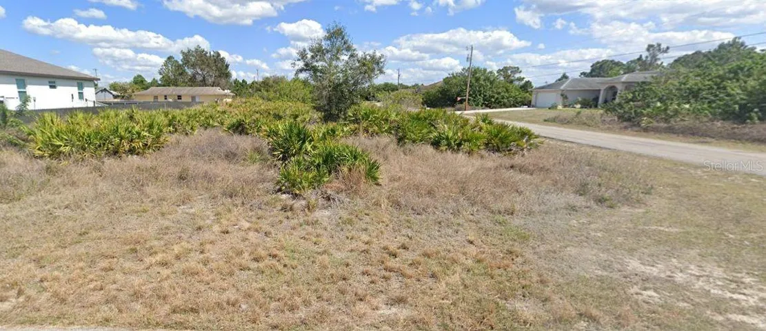 Front of Lot