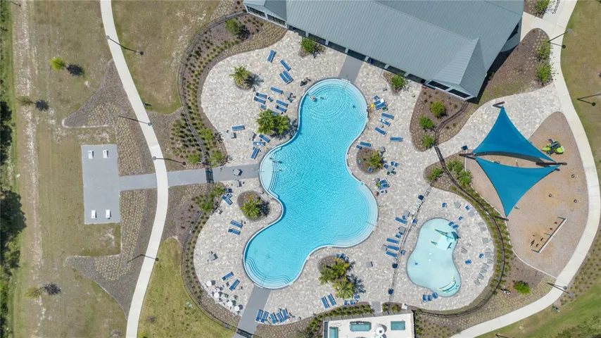 Aeral View of Amenities