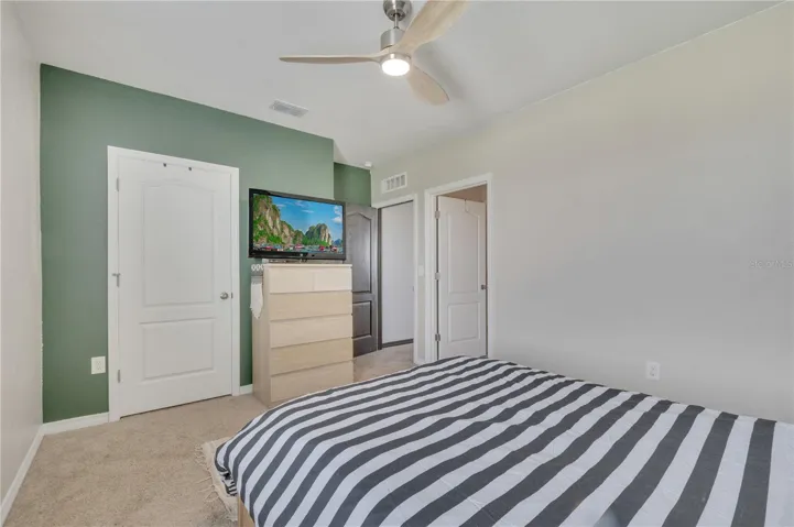 2nd Bedroom with Full Bathroom
