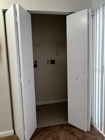bedroom 4 with laundry closet