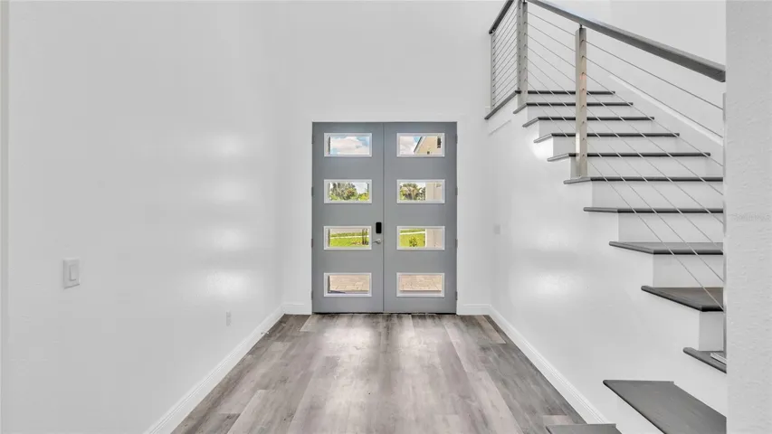 Foyer/Front door/Stairs