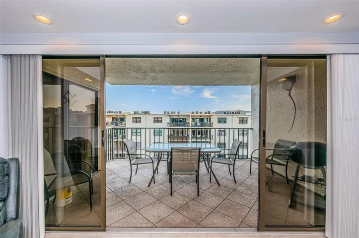 Balcony off the Living Area