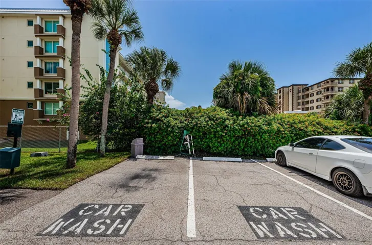 Car wash area