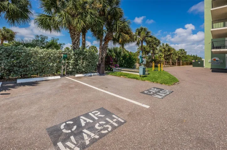 Car Wash area