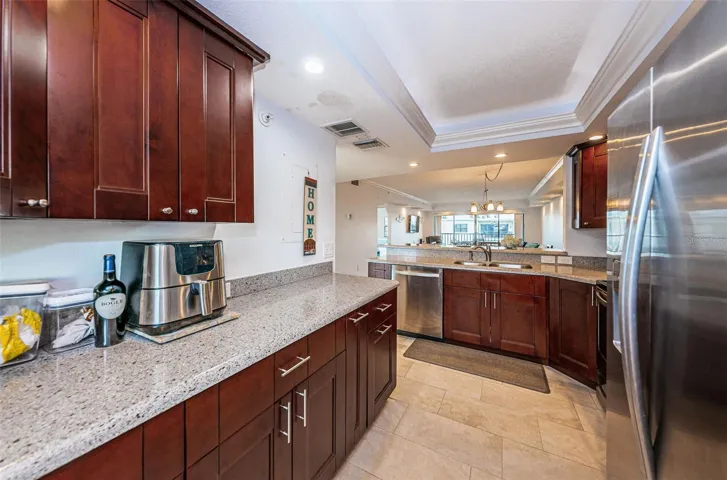 Loads of cabinet and counter space!