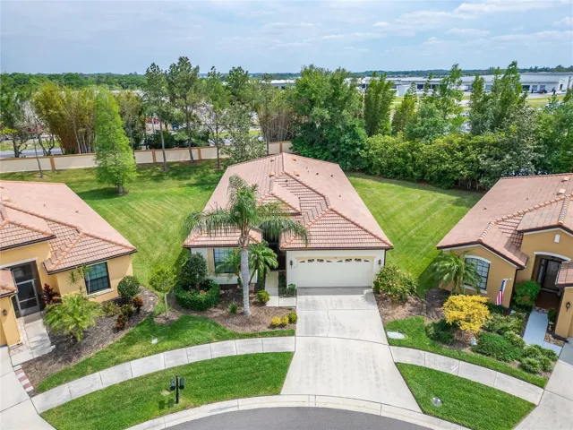 Aerial Exterior Front View