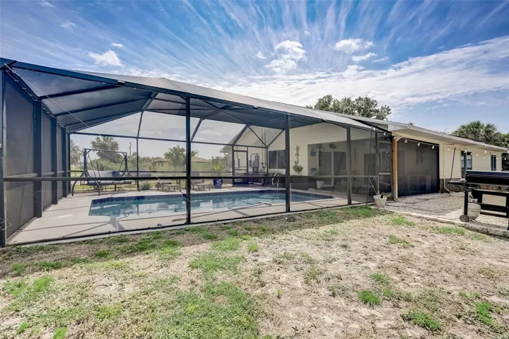 POOL AND POOL CAGE