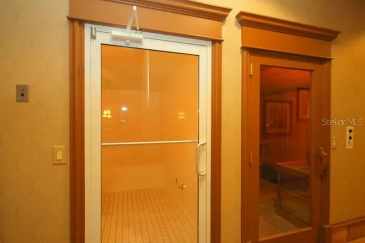 Expansive Sauna Room