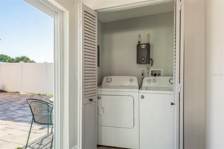 Main House Laundry Area Off rear Family Room