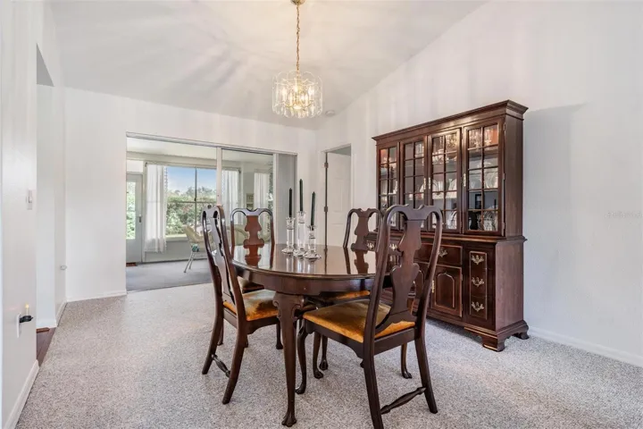 Dining area