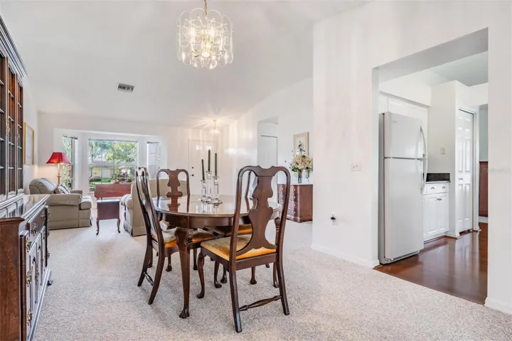 Dining area