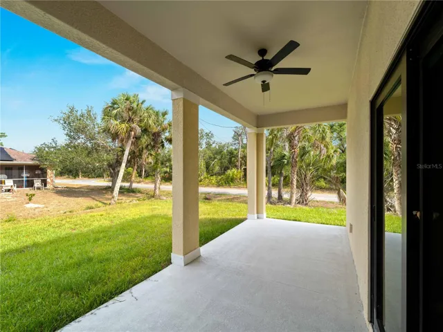 Rear Patio