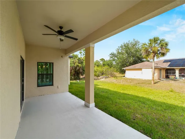 Rear Patio