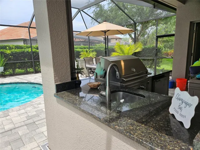 outside kitchen