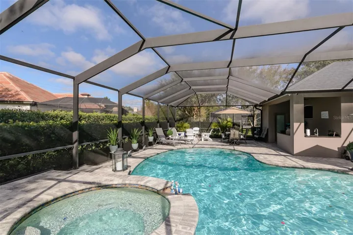 pool and spa