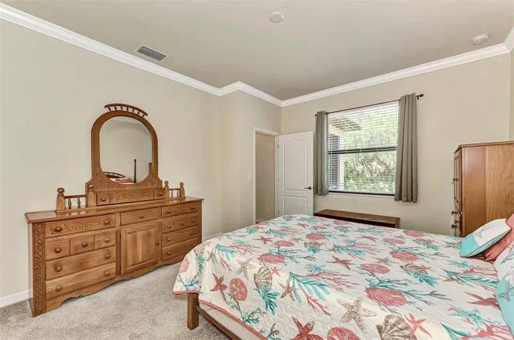 Primary Suite with Crown Molding
