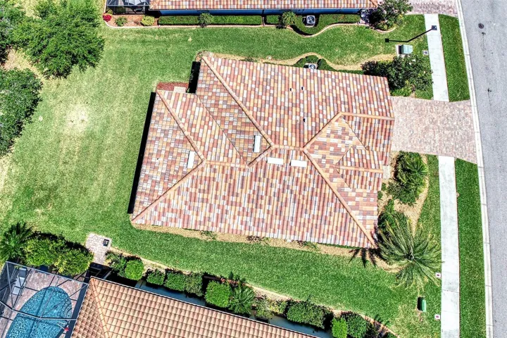 Beautiful Roof of House and Spacious Homesite