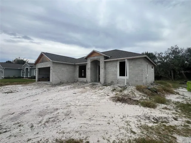 Front 8233 Givlic Ln, unfinished