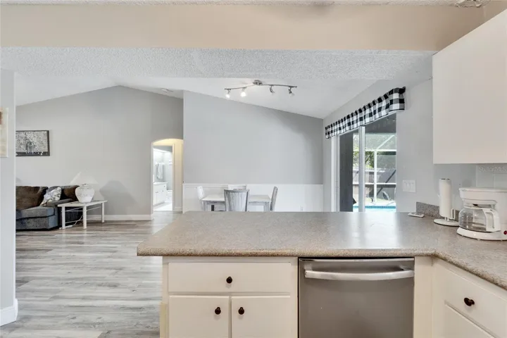 Kitchen View to Dinette