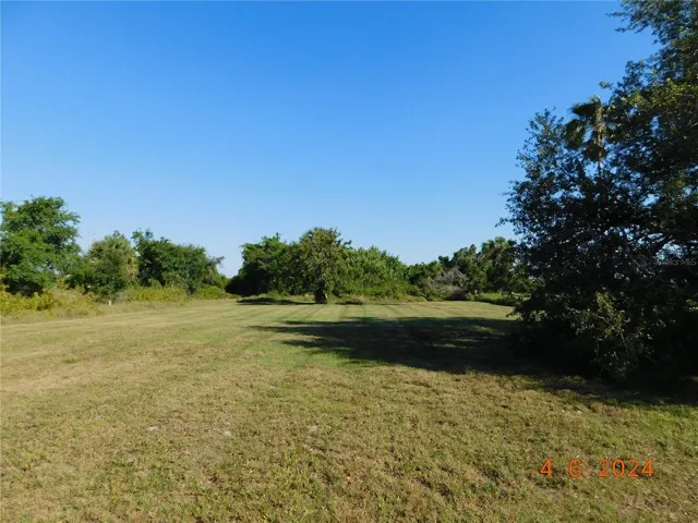 .69 acres of cleared waterfront land
