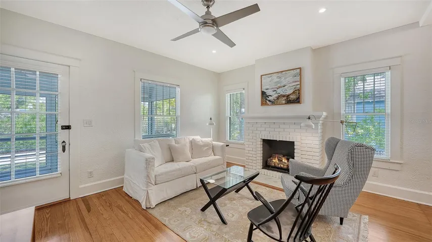 Natural Gas Fire Place