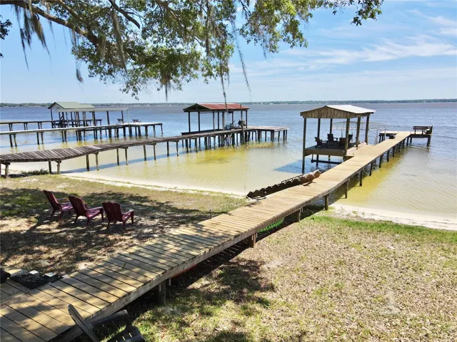 Private boat dock
