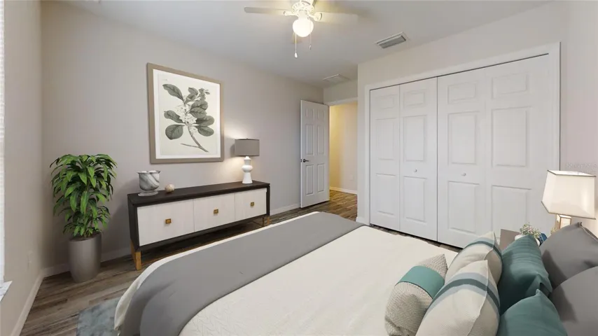 Virtually Staged Bedroom 2