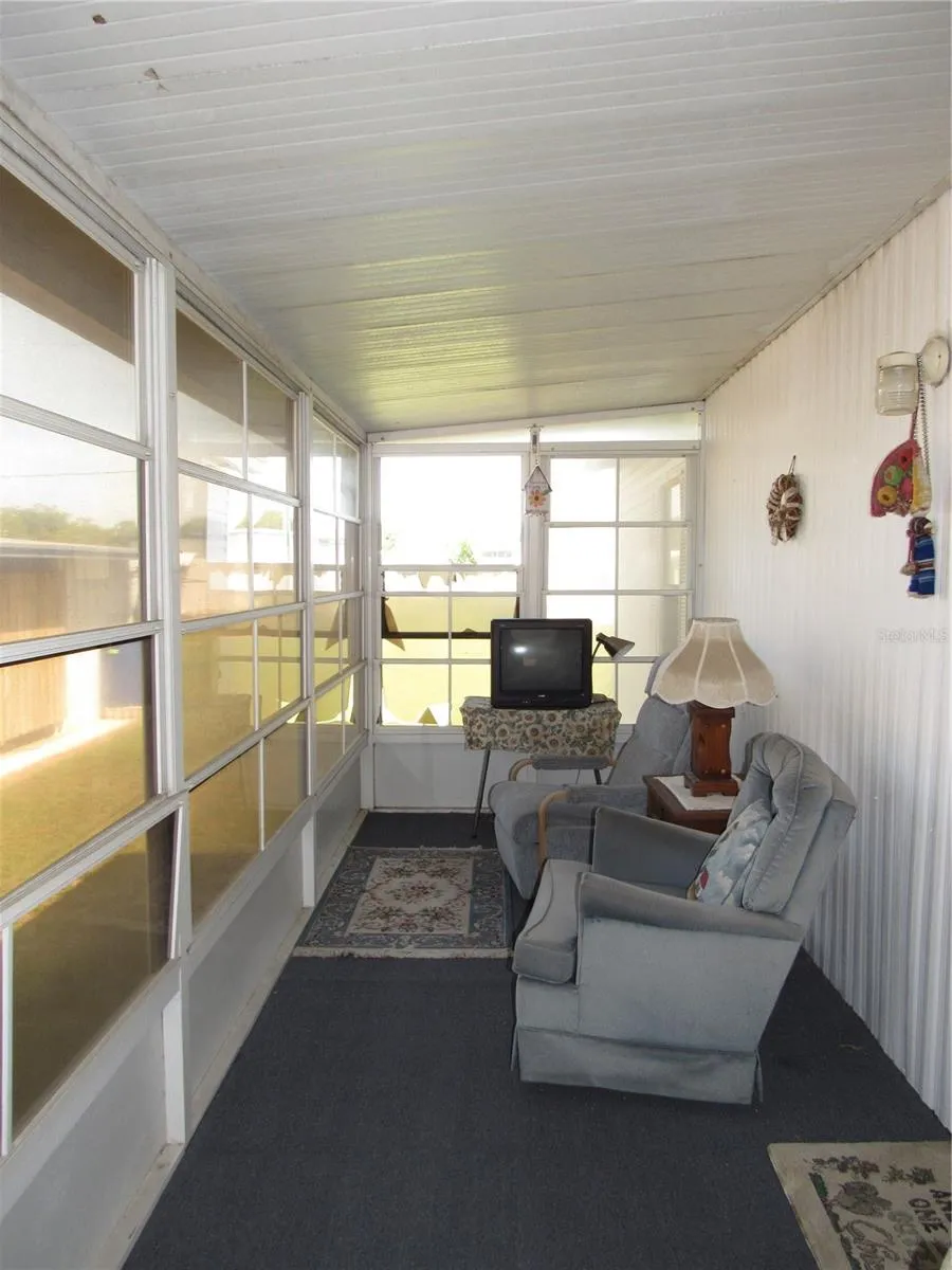 Raised Florida room.