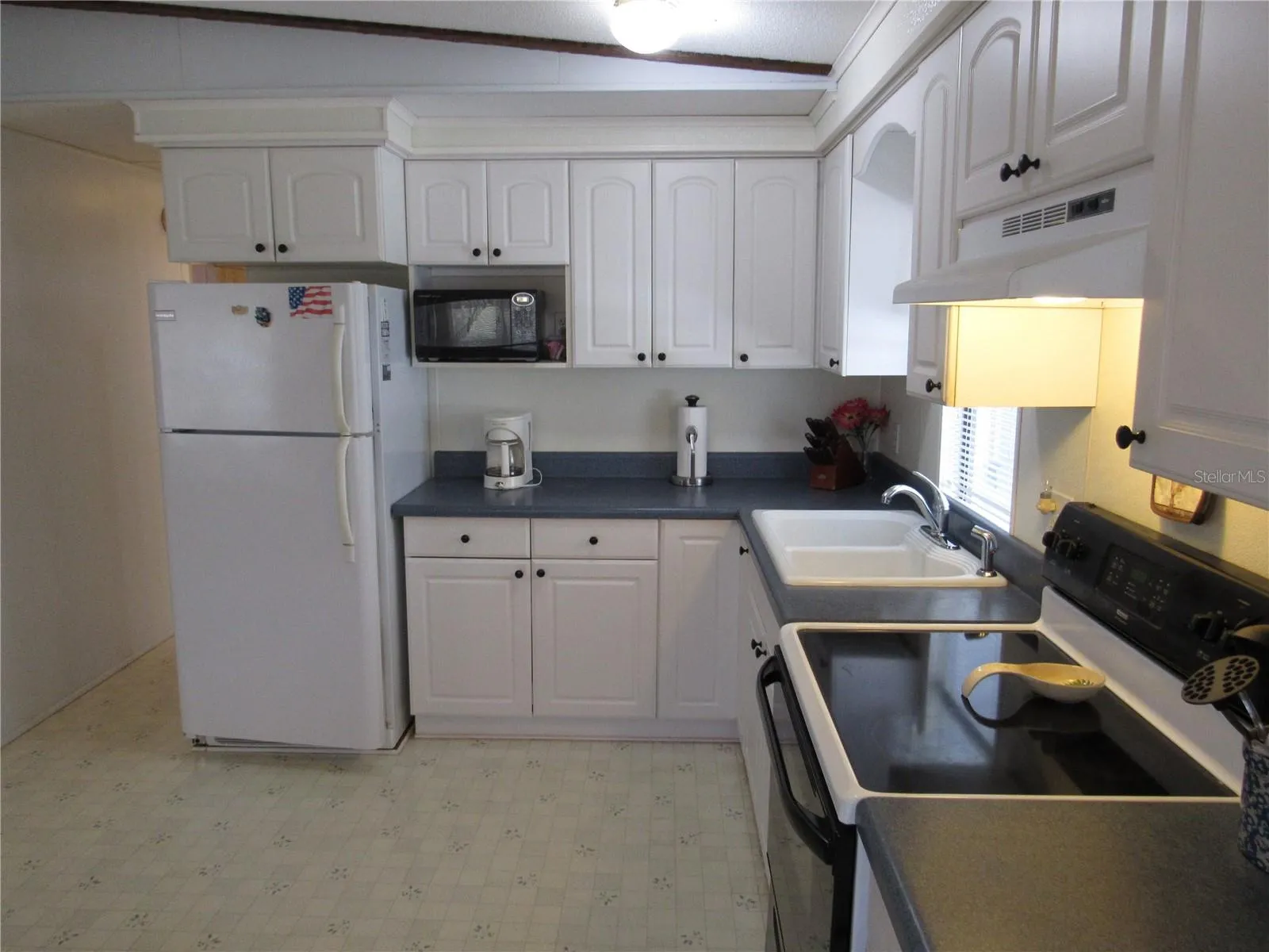 Updated cabinetry &amp; counter tops.