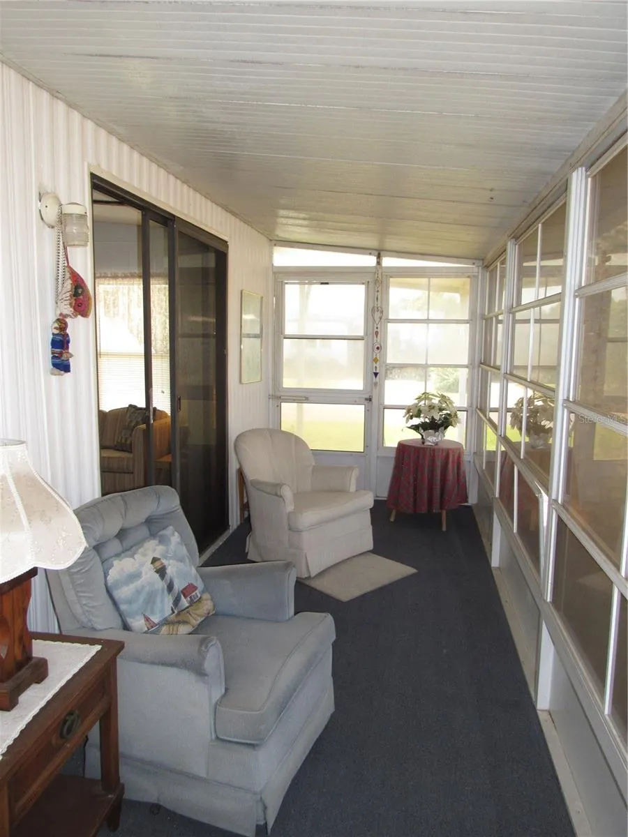 Raised Florida room.