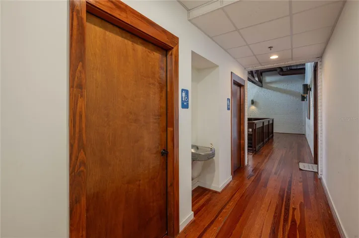 Common area restrooms