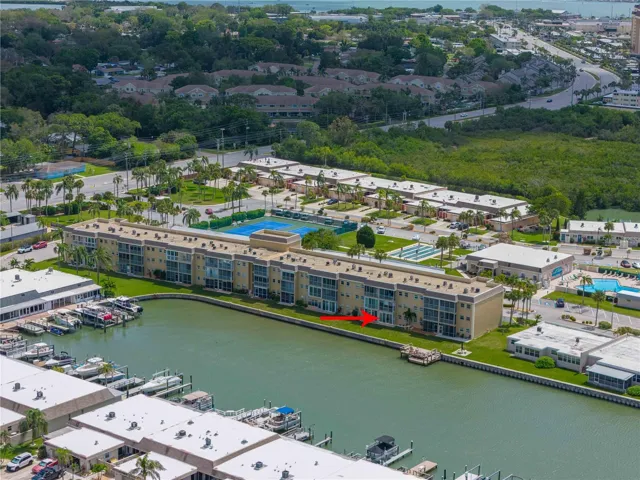 Aerial View of location and community from the water side