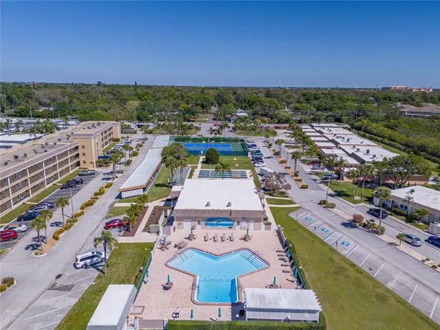Aerial View of community amenities