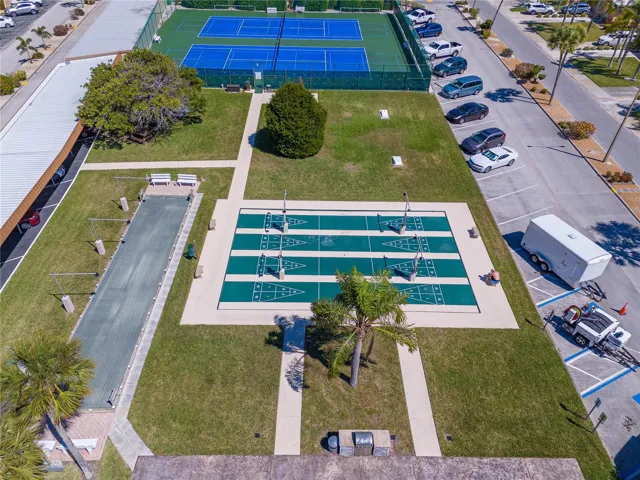 Aerial View of community amenities