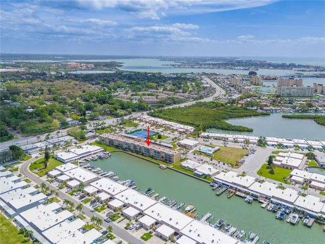 Aerial View of location and community from the water side